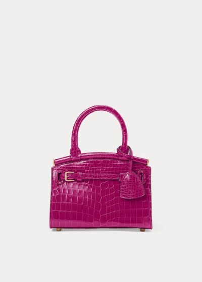 Women's Ralph Lauren Alligator Mini RL50 Handbags | 256134TZW